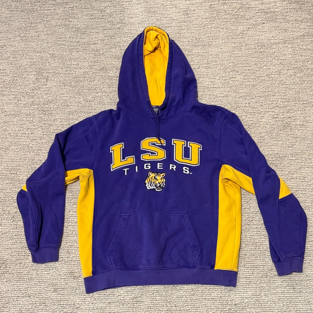 LSU Tigers Purple and Gold Hoodie Sweatshirt